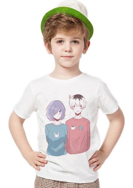 Tokyo Ghoul ken kaneki Erkek Çocuk T-Shirt