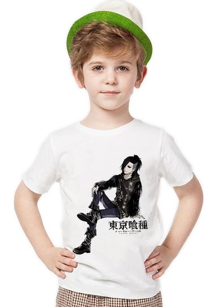 Tokyo Ghoul ken kaneki Erkek Çocuk T-Shirt