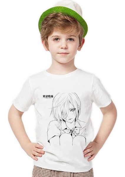 Tokyo Ghoul ken kaneki Erkek Çocuk T-Shirt