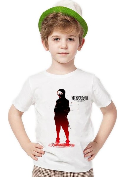 Tokyo Ghoul ken kaneki Erkek Çocuk T-Shirt