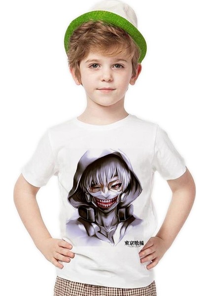 Tokyo Ghoul ken kaneki Erkek Çocuk T-Shirt