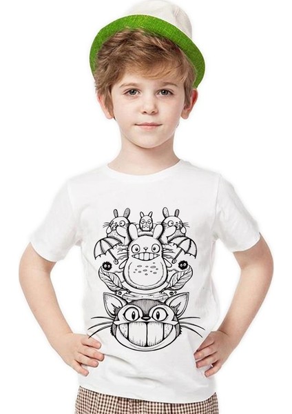 Totoro Erkek Çocuk T-Shirt