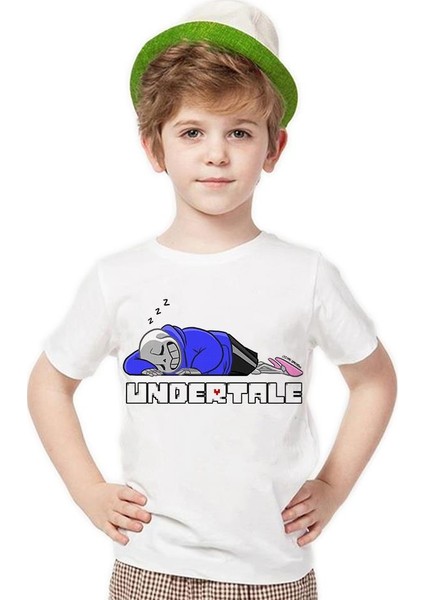 Undertale Sleep Erkek Çocuk T-Shirt