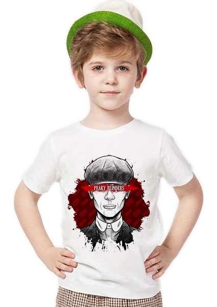 Peaky blinders Tommy Shelby Erkek Çocuk T-Shirt