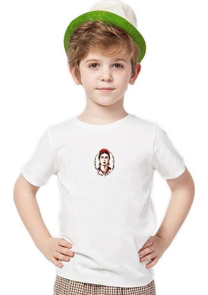 Frida Kahlo Erkek Çocuk T-Shirt
