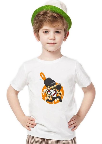 Pubg Karikatur Erkek Çocuk T-Shirt