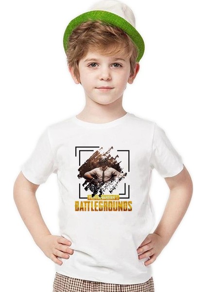 Pubg battleground Erkek Çocuk T-Shirt
