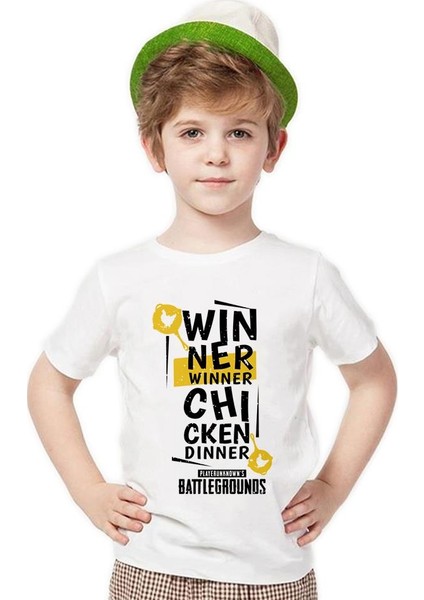 Pubg Winner winner Erkek Çocuk T-Shirt
