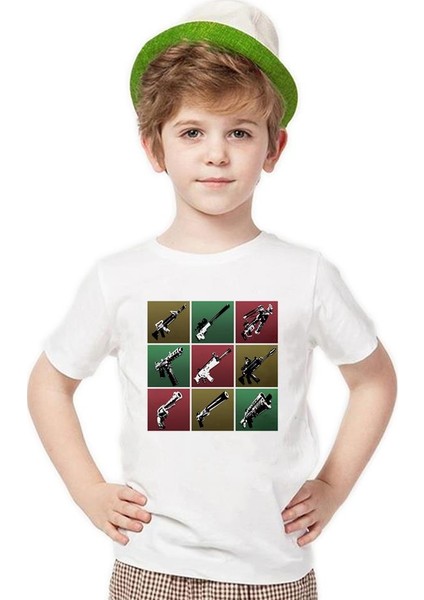 Fortnite Guns Erkek Çocuk T-Shirt