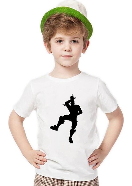 Fortnite Hello Dans Erkek Çocuk T-Shirt