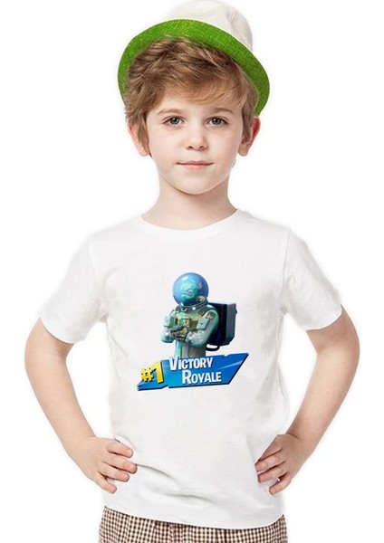 Fortnite Battle Royale Erkek Çocuk T-Shirt