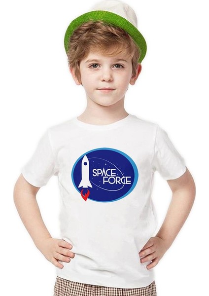 Nasa Mars Uzay Erkek Çocuk T-Shirt