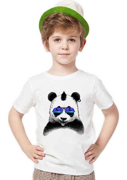 Panda Erkek Çocuk T-Shirt