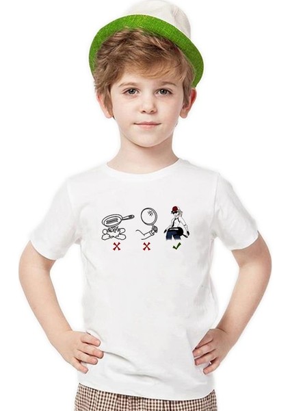 Pubg tavanın kullanışı Erkek Çocuk T-Shirt