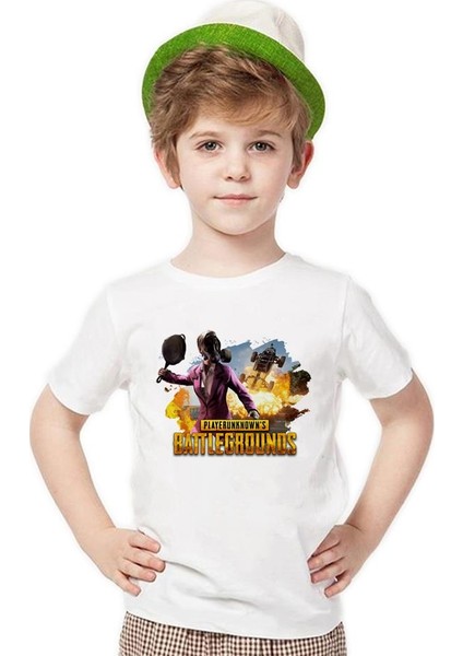 Pubg Winner Battleground Erkek Çocuk T-Shirt