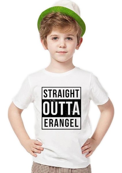 Pubg straight outta erangel Erkek Çocuk T-Shirt