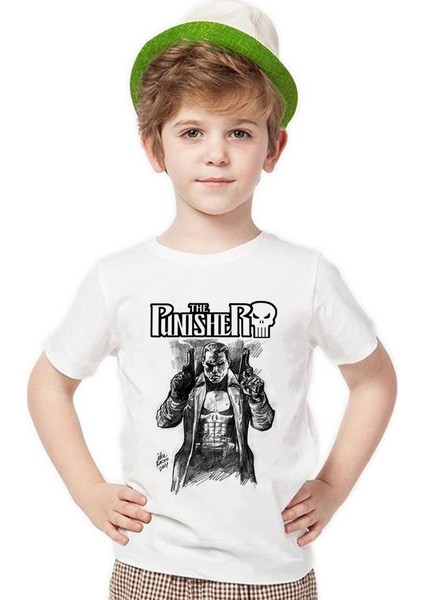 The Punisher Frank Castle Erkek Çocuk T-Shirt