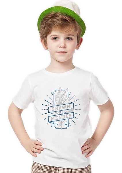 Shawn Mendes 1998 Erkek Çocuk T-Shirt