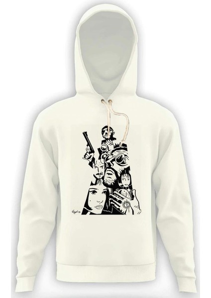 Leon and Mathilda the professional Erkek Sweatshirt