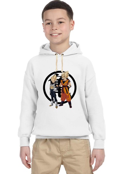 Dragon ball Goku Vegeta Çocuk Sweatshirt