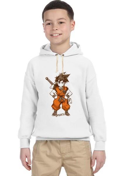 Dragon ball Goku Çocuk Sweatshirt