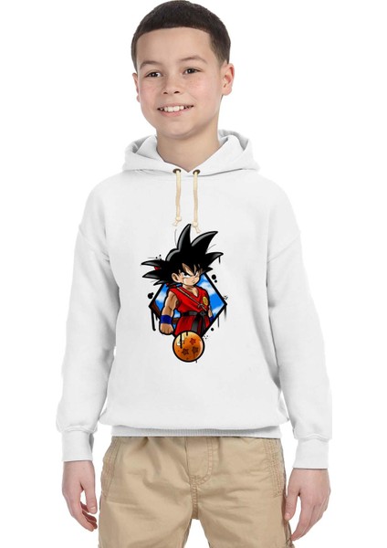 Dragon ball Goku Goten Çocuk Sweatshirt