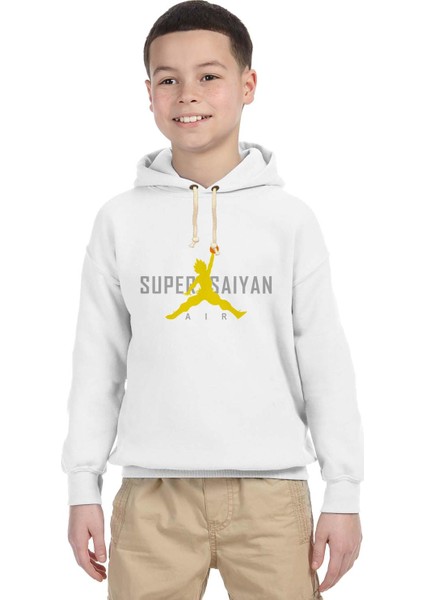 Dragon ball super saiyan air Çocuk Sweatshirt