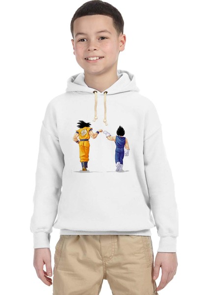 Dragon ball goku vegeta Çocuk Sweatshirt