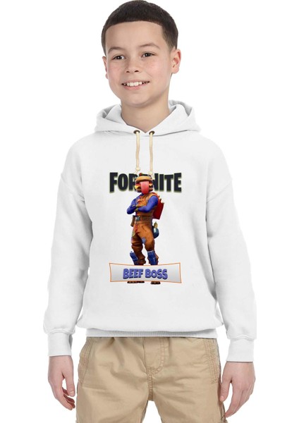 Fortnite Beef boss Çocuk Sweatshirt