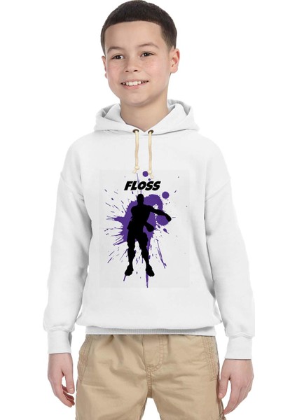 Fortnite floss Çocuk Sweatshirt