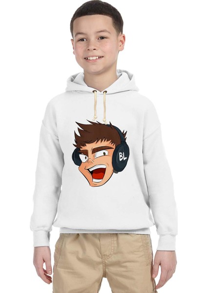 Fortnite Lazarbeam Çocuk Sweatshirt