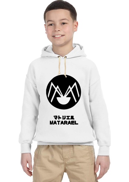 One Punch Man Evangelion matarael Çocuk Sweatshirt