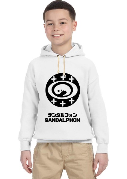 One Punch Man Evangelion sandalhon Çocuk Sweatshirt