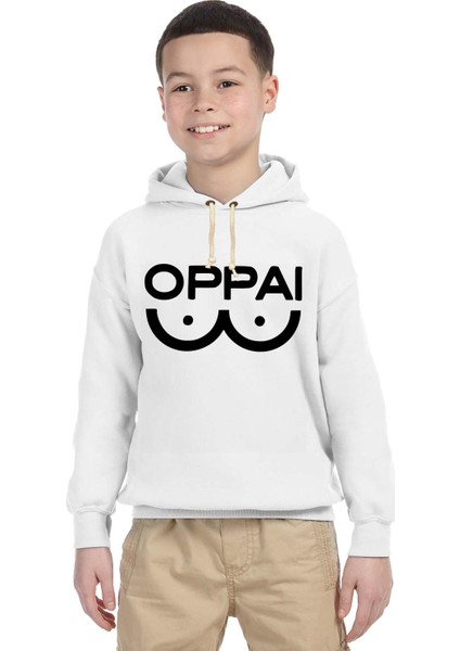 One Punch Man oppai Çocuk Sweatshirt