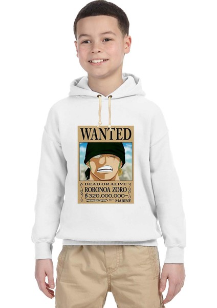One Punch Man Wanted Çocuk Sweatshirt