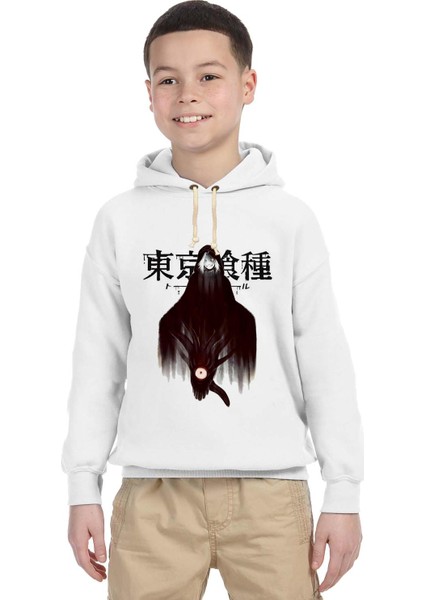 Tokyo Ghoul ken kaneki Çocuk Sweatshirt