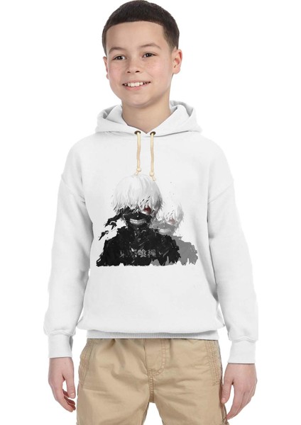 Tokyo Ghoul ken kaneki Çocuk Sweatshirt