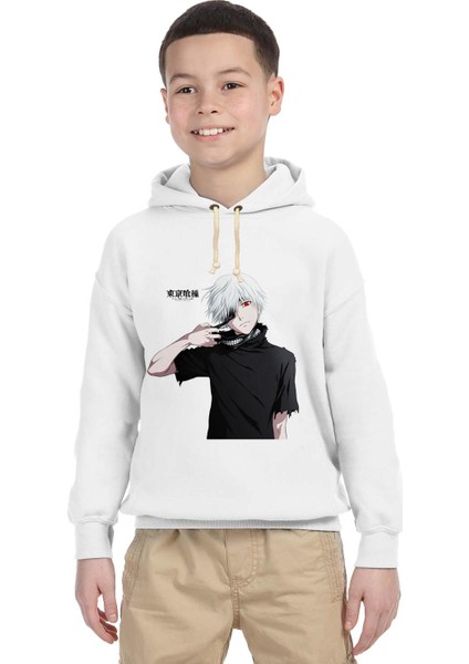 Tokyo Ghoul ken kaneki Çocuk Sweatshirt