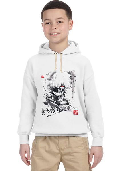 Tokyo Ghoul ken kaneki Çocuk Sweatshirt