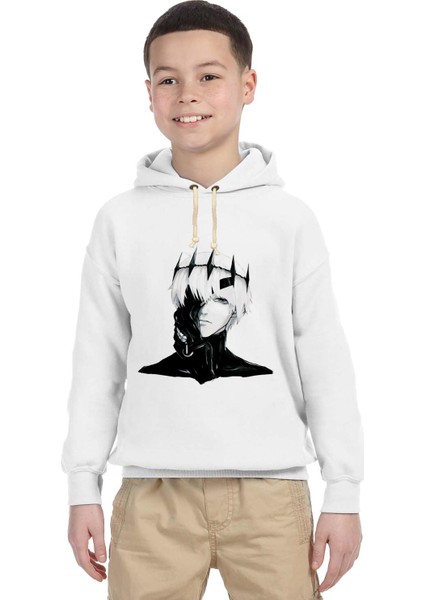 Tokyo Ghoul ken kaneki Çocuk Sweatshirt