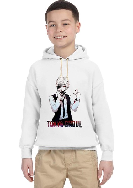 Tokyo Ghoul ken kaneki Çocuk Sweatshirt
