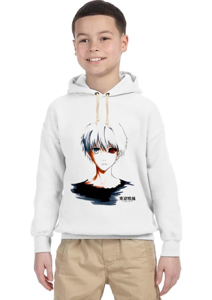 Tokyo Ghoul ken kaneki Çocuk Sweatshirt