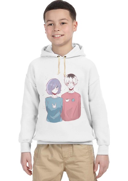 Tokyo Ghoul ken kaneki Çocuk Sweatshirt