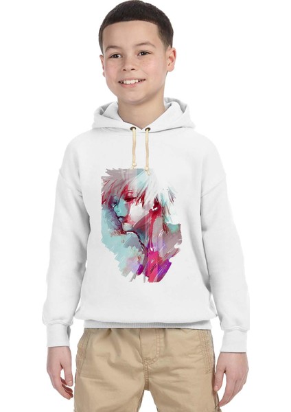 Tokyo Ghoul ken kaneki Çocuk Sweatshirt
