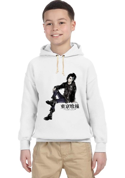 Tokyo Ghoul ken kaneki Çocuk Sweatshirt