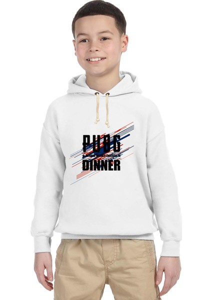 Pubg dinner Çocuk Sweatshirt