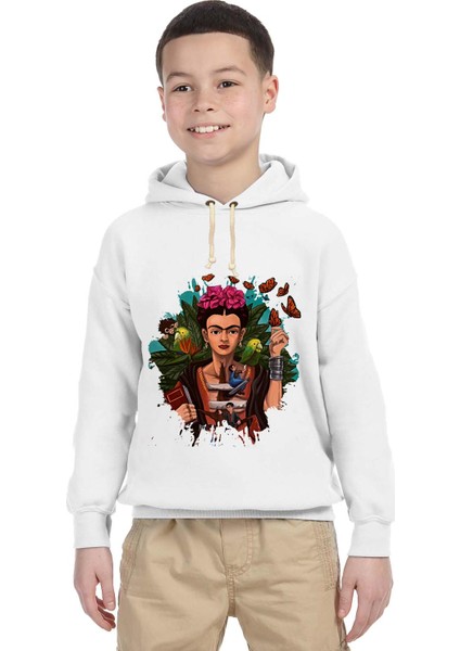 Frida Kahlo Çocuk Sweatshirt