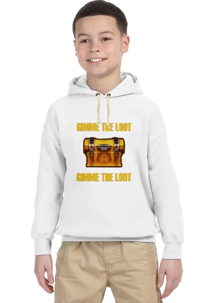 Fortnite Golden Chest Çocuk Sweatshirt