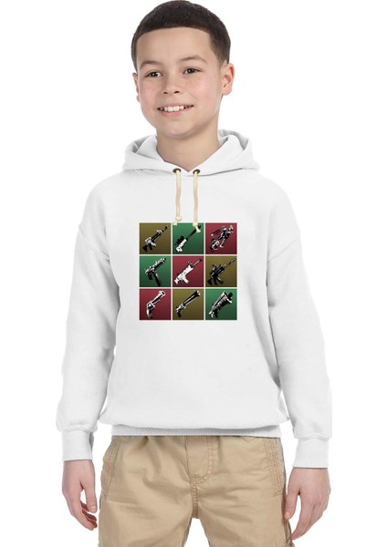 Fortnite Guns Çocuk Sweatshirt