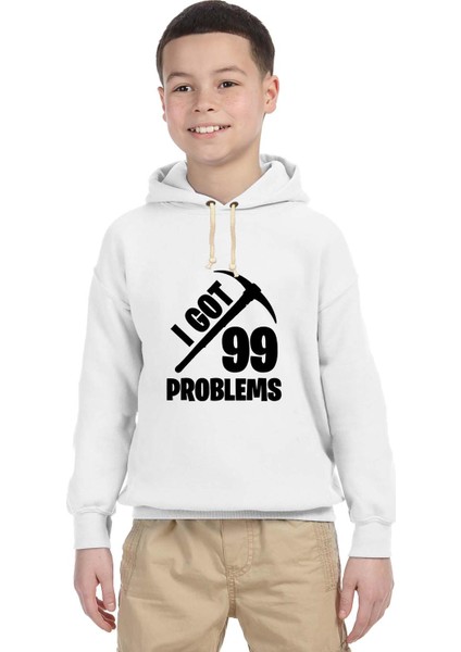 Fortnite Problems 99 Çocuk Sweatshirt